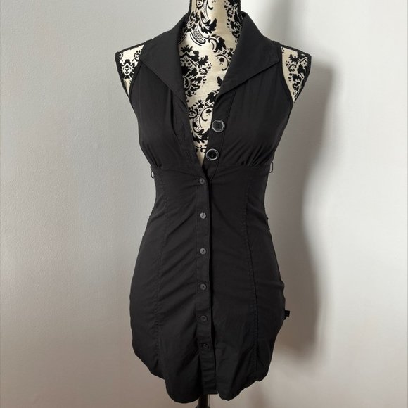 foxy jeans vest dress  - S - Picture 1 of 4